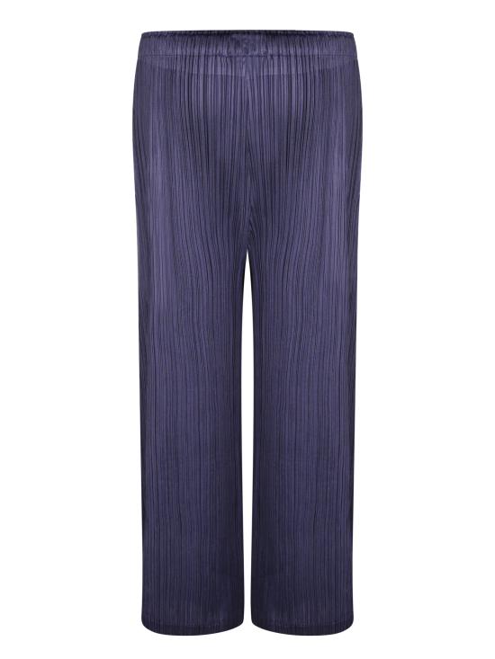 26SS 이세이 미야케 스트레이트 팬츠 PP66JF115 78 Blue - ISSEY MIYAKE