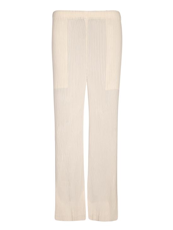 26SS 이세이 미야케 스트레이트 팬츠 IM66FF650 02 White
