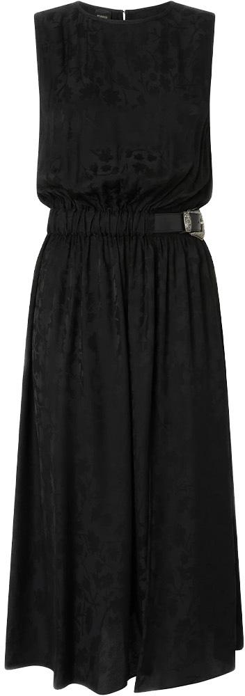 26SS 핑코 미디 원피스 106801A3ANZ99 BLACK