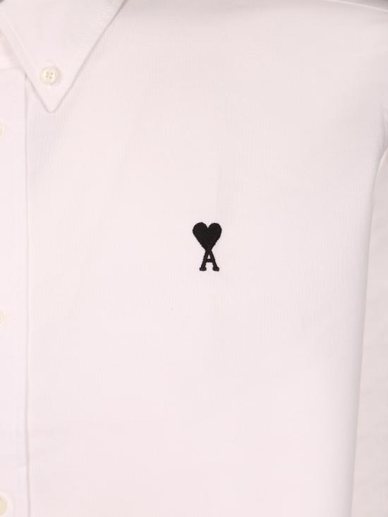 26SS 아미 긴팔 셔츠 HSH763 CO0031 168 White - AMI