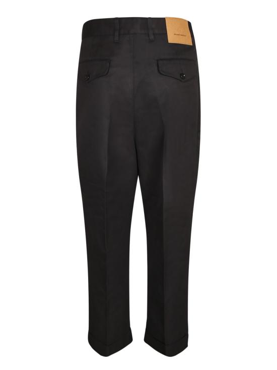 26SS 아미 코튼 캐롯 오버사이즈 트라우저 HTR121 CO0132 001 Black - AMI