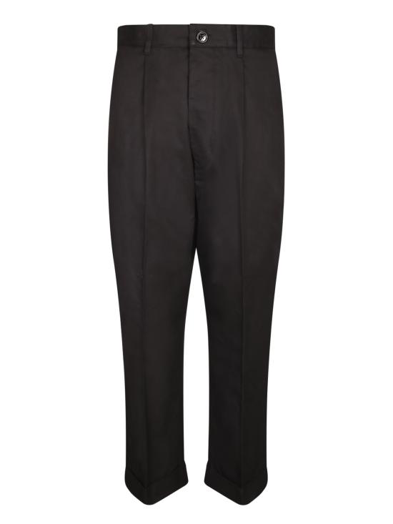 26SS 아미 코튼 캐롯 오버사이즈 트라우저 HTR121 CO0132 001 Black