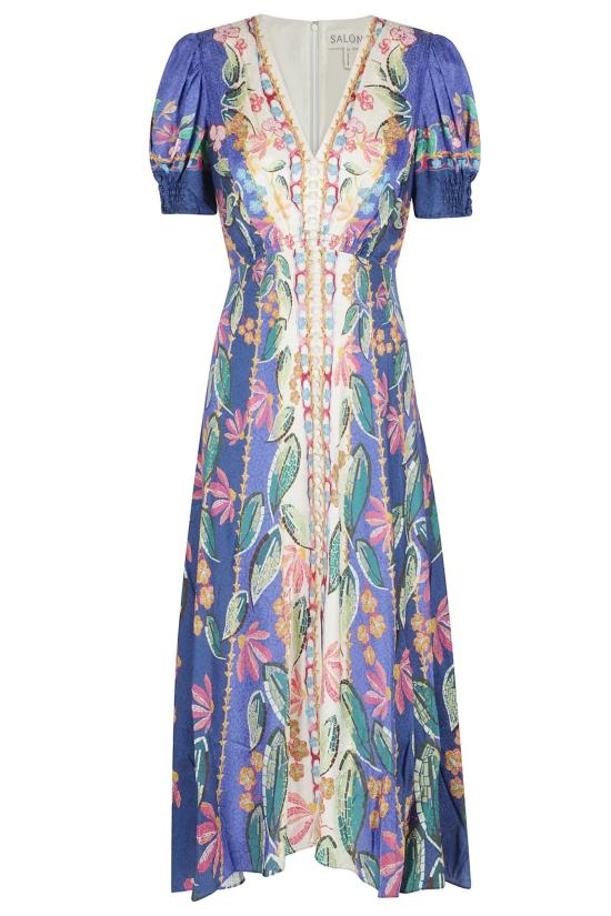26SS 살로니 미디 원피스 1764 2323 Blue