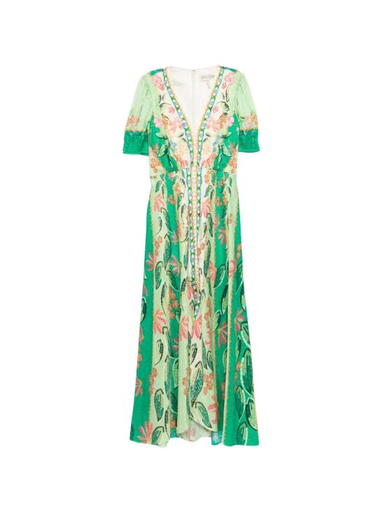 26SS 살로니 미디 원피스 1764 2359 Green