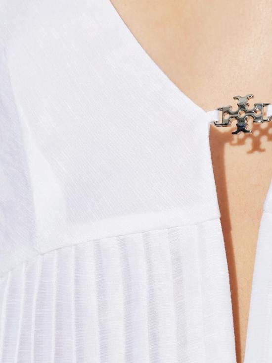 26SS 토리버치 롱 원피스 181157 100 White - TORY BURCH