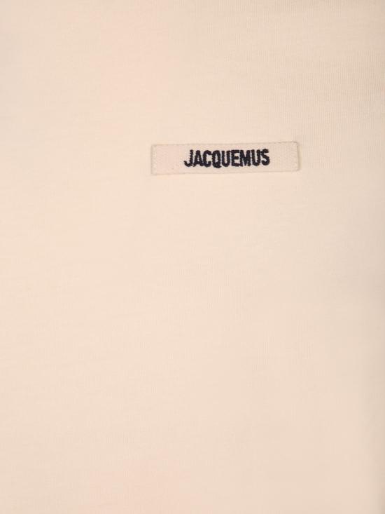 26SS 자크뮈스 그로그랭 로고 솟슬리브 티셔츠 TSW00550 AJ00029 131 Beige - JACQUEMUS