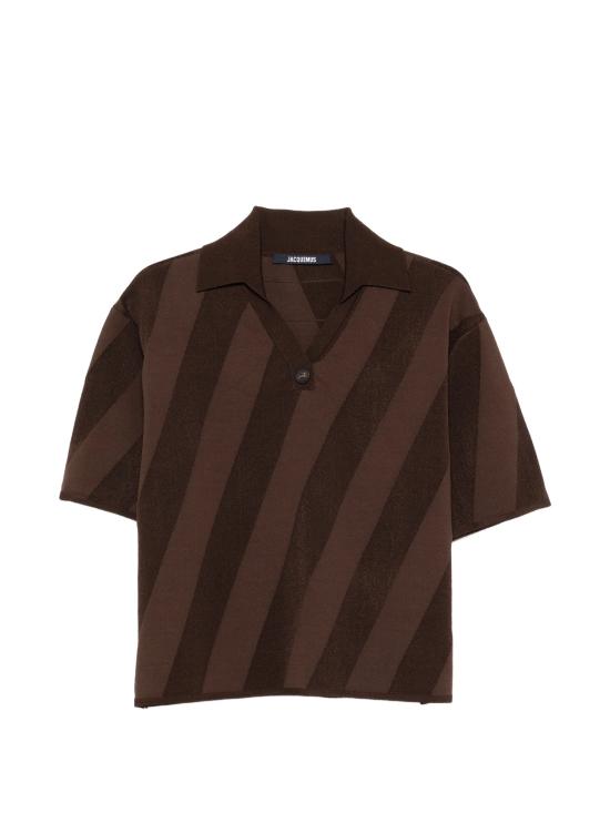 26SS 자크뮈스 반팔 티셔츠 POM00615 AK00310 880 Brown