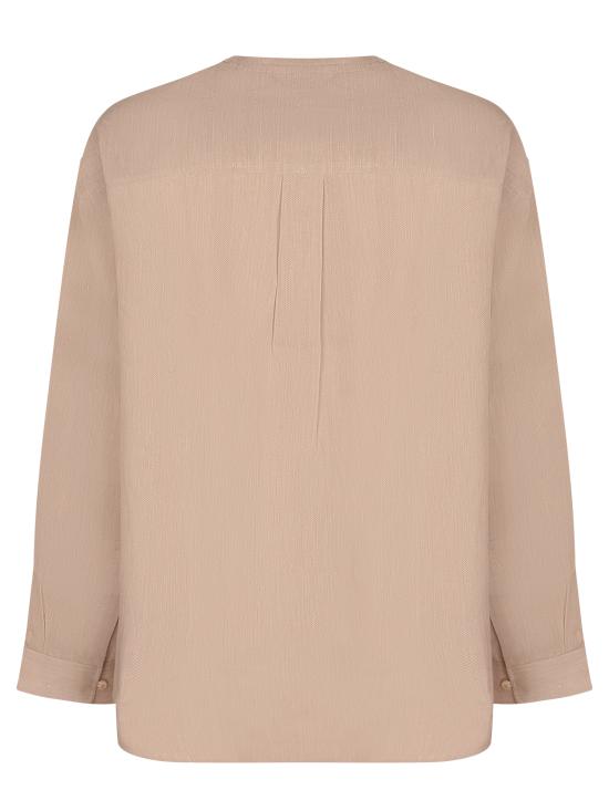 26SS 자크뮈스 파스트로 칼라리스 셔츠 SHM00615 AW00738 150 Beige - JACQUEMUS