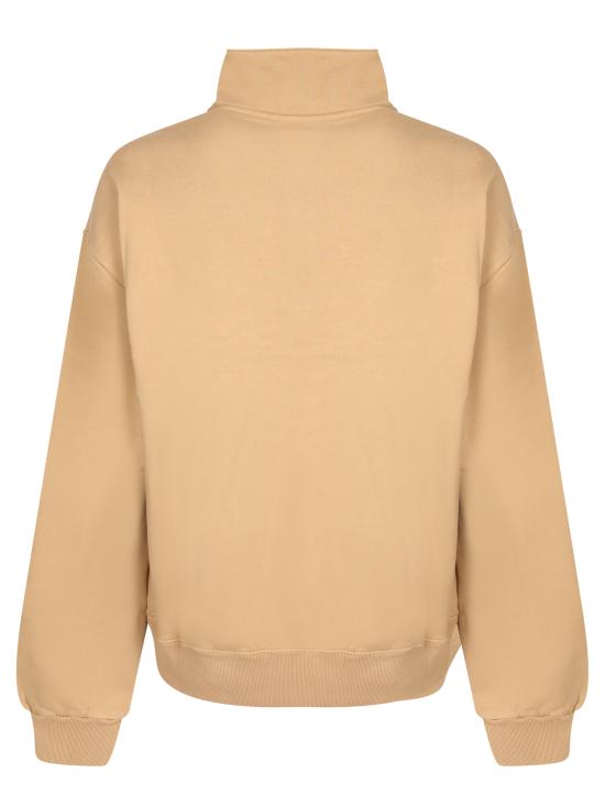 26SS 자크뮈스 하프 집업 스웨트 셔츠 SSM00313 AJ00174 180 Beige - JACQUEMUS