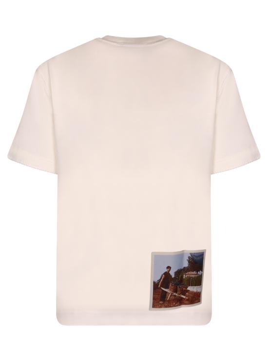 26SS 자크뮈스 페이장 쇼트 슬리브 티셔츠 TSM00595 AJ00256 1NU White - JACQUEMUS