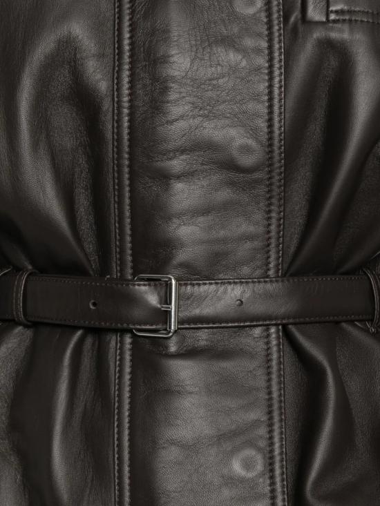 26SS 자크뮈스 가죽 자켓 OUW00122 AW00729 990 Black - JACQUEMUS