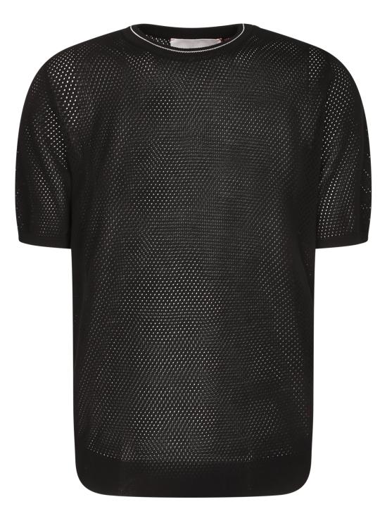 26SS 아마란토 반팔 티셔츠 B9AB0054 438 Black