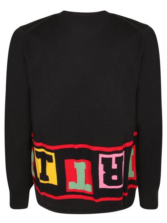 26SS 꼼데가르송 크루넥 스웨터 FPN001051 BLACK Black - COMME DES GARCONS