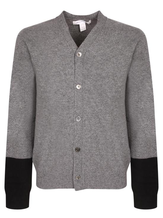26SS 꼼데가르송 파인 니트 버튼업 가디건 FZN109051 TOP GREY B