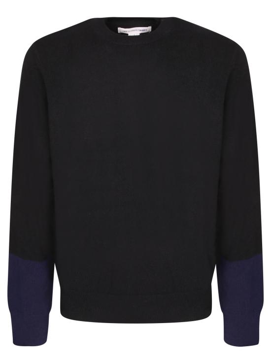 26SS 꼼데가르송 스웨터 FZN112051 BLACK NAVY Black