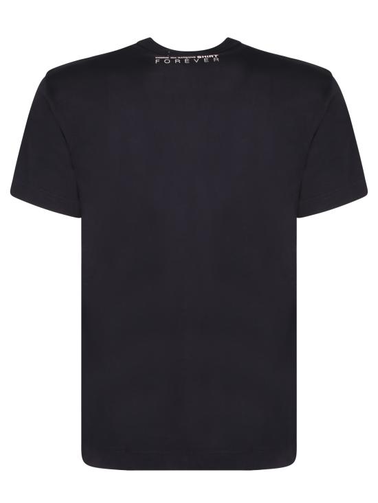 26SS 꼼데가르송 반팔 티셔츠 FZT004051 NAVY Blue - COMME DES GARCONS
