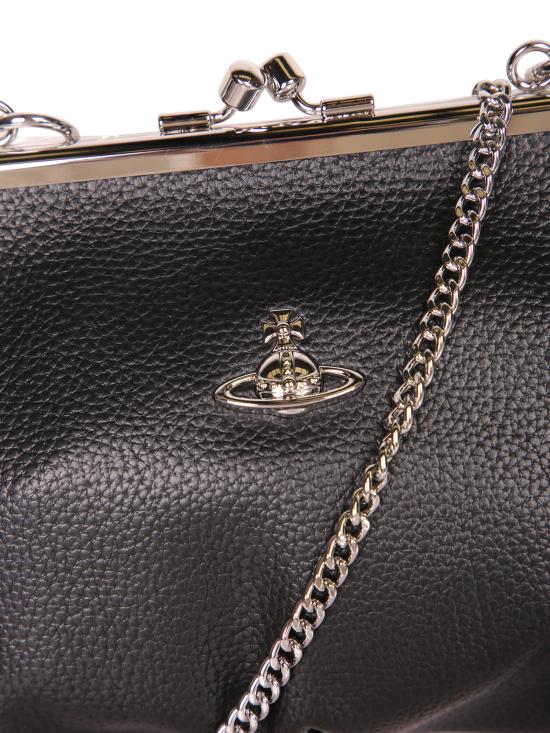 26SS 비비안웨스트우드 그래니 프레임 퍼스 4B010007W S000D N403 Black - VIVIENNE WESTWOOD