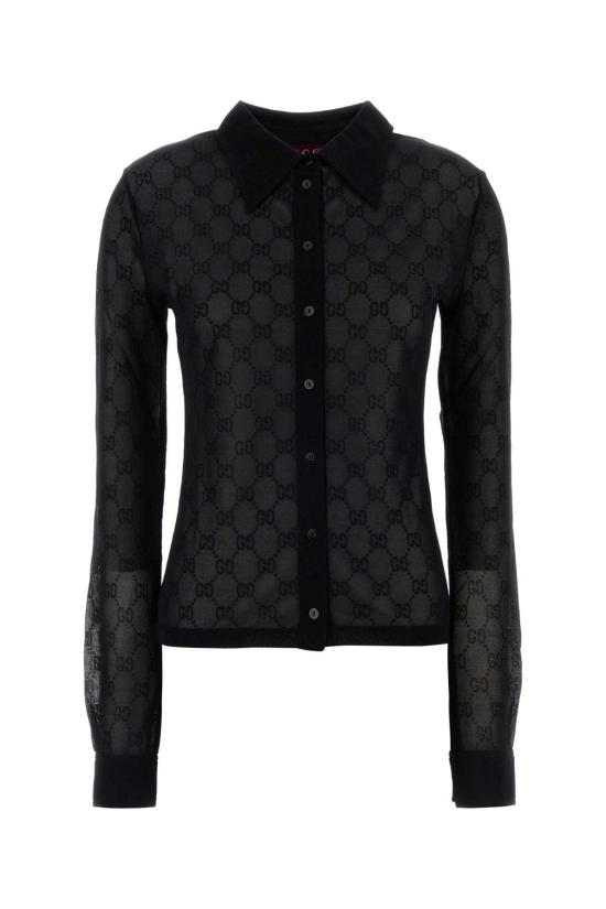 26SS 구찌 셔츠 847852XJHMS 1000 Black