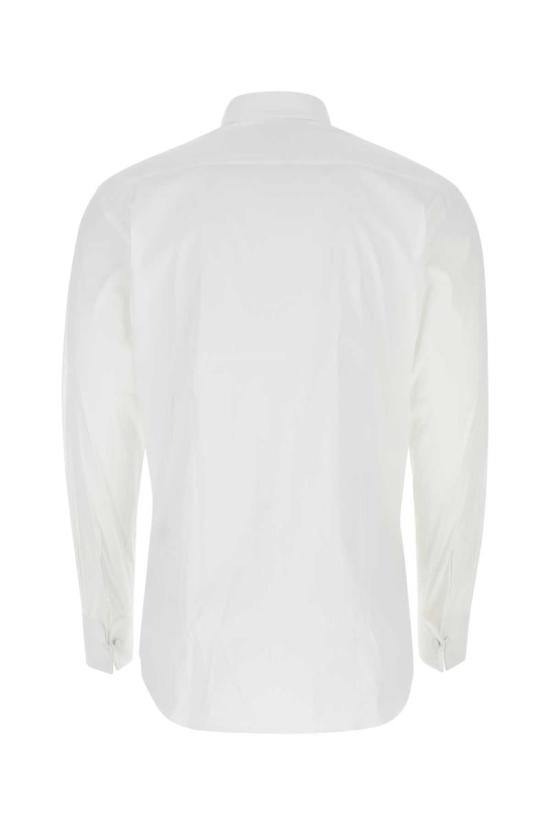 26SS 프라다 긴팔 셔츠 UCM492 10XM F0009 BIANCO DOM - PRADA