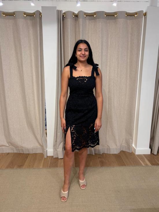  로레타 카포니 숏 원피스 레리치 드레스 - LORETTA CAPONI