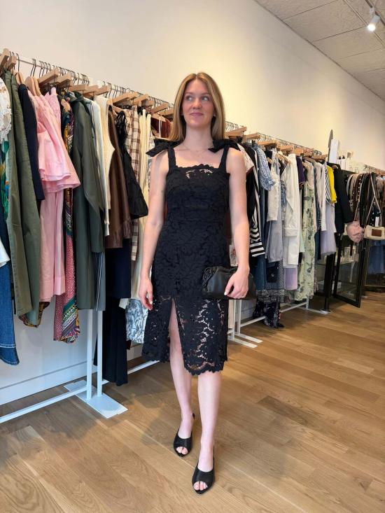  로레타 카포니 숏 원피스 레리치 드레스 - LORETTA CAPONI