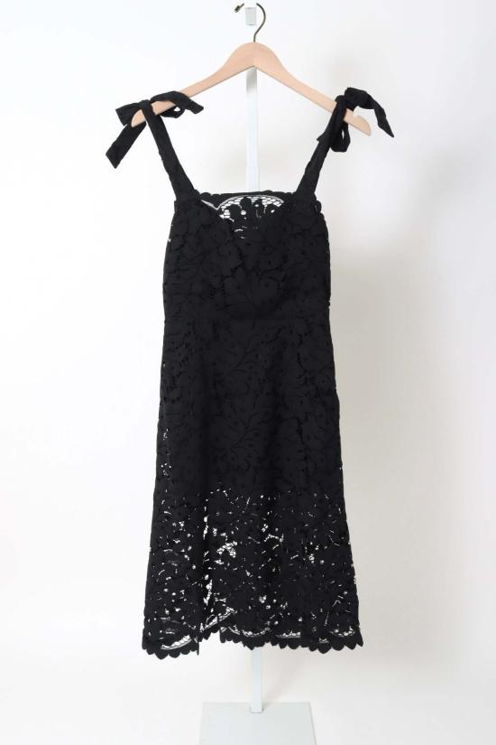  로레타 카포니 숏 원피스 레리치 드레스