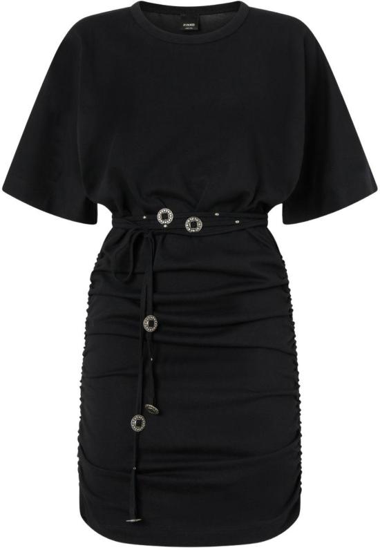 26SS 핑코 숏 원피스 106909A3ARZ99 BLACK