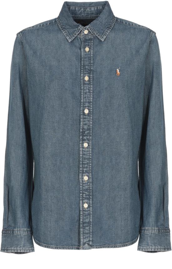 26SS 랄프 로렌 블라우스 211969458001 BLUE