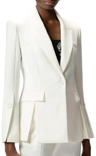 26SS 핑코 수트 자켓 106615A32ZZ07 WHITE - PINKO