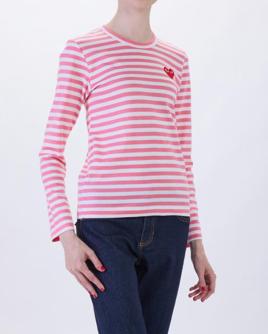 26SS 꼼데가르송 긴팔 티셔츠 AZ T277 3 pink ROSA - COMME DES GARCONS