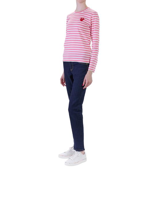 26SS 꼼데가르송 긴팔 티셔츠 AZ T277 3 pink ROSA - COMME DES GARCONS