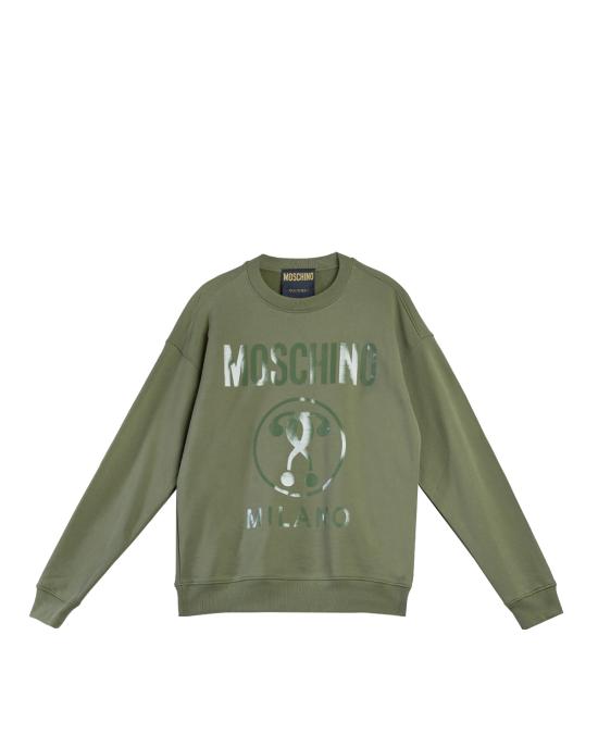 26SS 모스키노 긴팔 티셔츠 1702 7028 0427 MILITARE