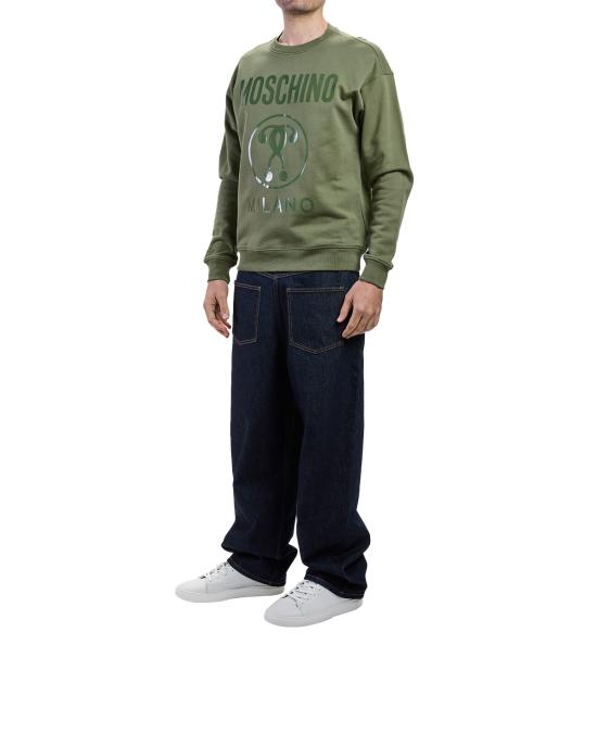 26SS 모스키노 긴팔 티셔츠 1702 7028 0427 MILITARE - MOSCHINO