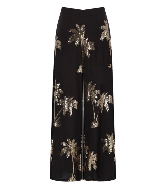 26SS TRAFFIC PEOPLE 팔라초 팬츠 POG10972 001 S Black