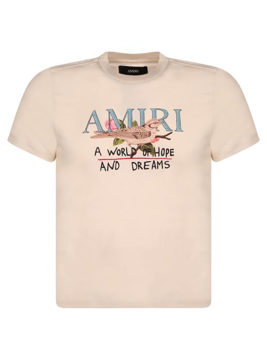 26SS 아미리 반팔 티셔츠 AWTOJR1044 271 White