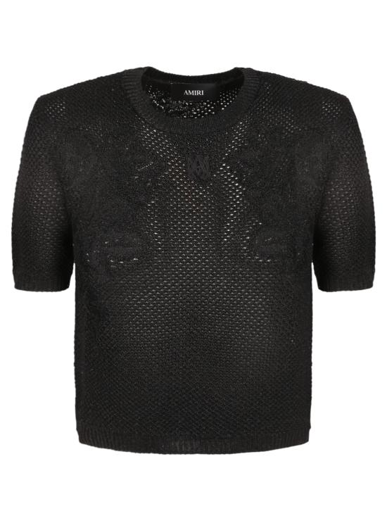 26SS 아미리 반팔 티셔츠 AWTOKN1032 001 Black