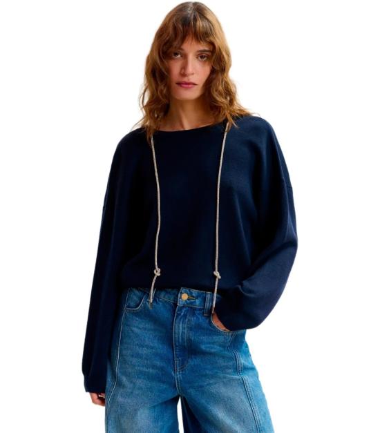 26SS 에센셜앤트워프 스웨터 JEMINI CN35 S Blue - ESSENTIEL ANTWERP