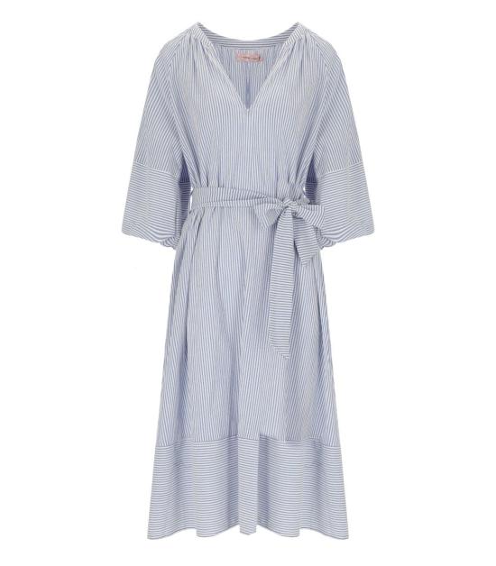 26SS TRAFFIC PEOPLE 미디 원피스 BRK13113 033 XS Light Blue