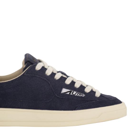 26SS 오트리 WINDSCAPE 로우 스니커즈 캔버스 SCLM NAVY - AUTRY