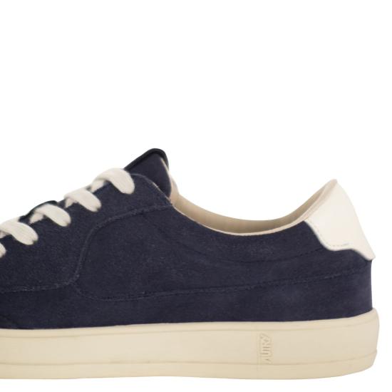 26SS 오트리 WINDSCAPE 로우 스니커즈 캔버스 SCLM NAVY - AUTRY