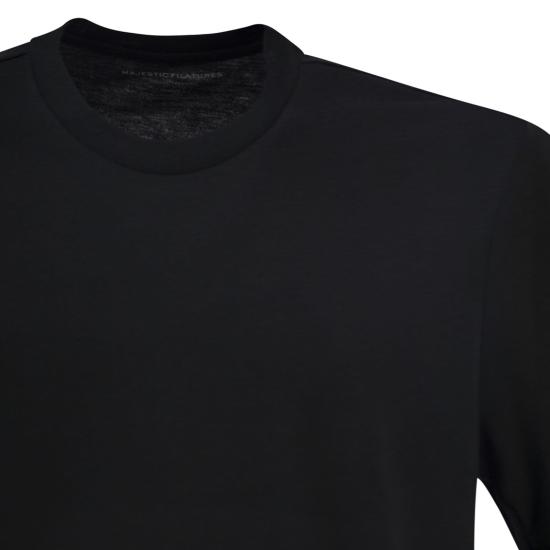 26SS 마제스틱필라쳐 폴로 티셔츠 S26M296 BLACK - MAJESTIC FILATURES