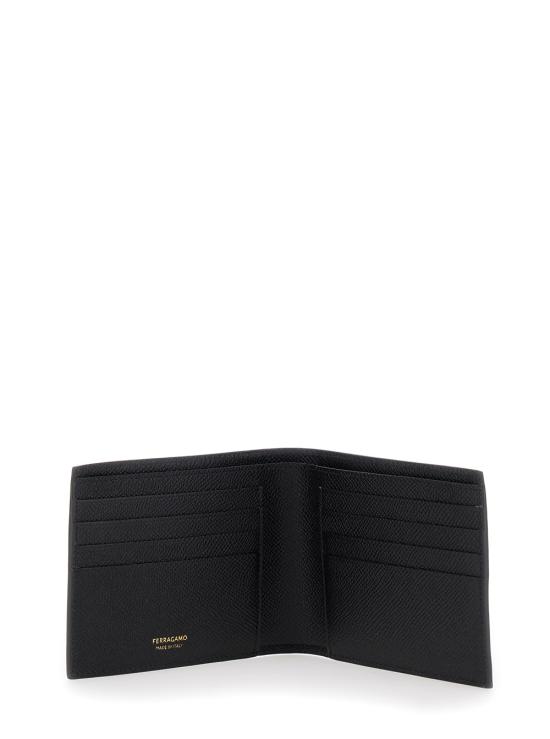 Autunno Inverno 2026/27 살바토레 페라가모 간치니 반지갑 6614570775650 Black - SALVATORE FERRAGAMO