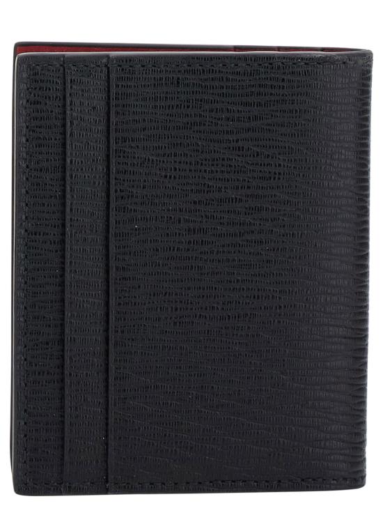 Autunno Inverno 2026/27 살바토레 페라가모 간치니 폴디드 카드지갑 6603710740946 Black - SALVATORE FERRAGAMO