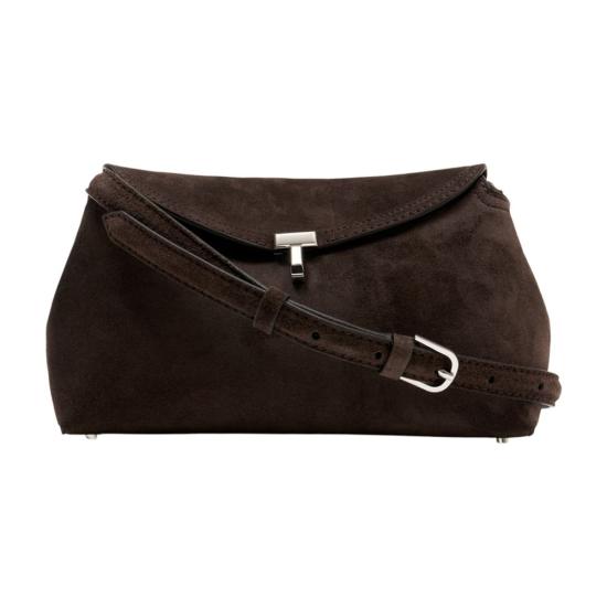 26FW 토템 T락 스웨이드 클러치 241 WAL944 LE0004 102 brown