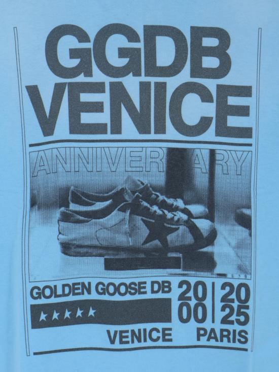 26SS 골든구스 반팔 티셔츠 GMP01220 P002368 50977 CRYSTAL SEAS DOM - GOLDEN GOOSE