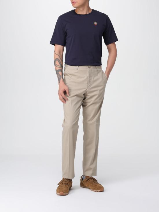 26SS 발리 반팔 티셔츠 MJE0AYCO318U546 NAVY DOM - BALLY