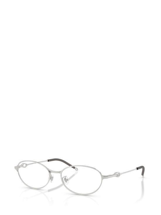 26FW 디젤 안경 DL5004D 1001 SHINY SILVER - DIESEL