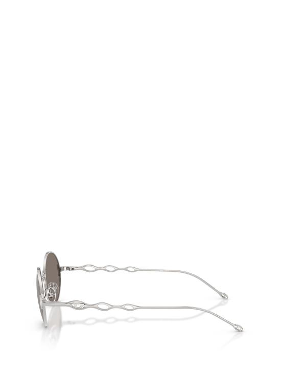 26FW 디젤 선글라스 DL1008 1001Z6 SHINY SILVER - DIESEL