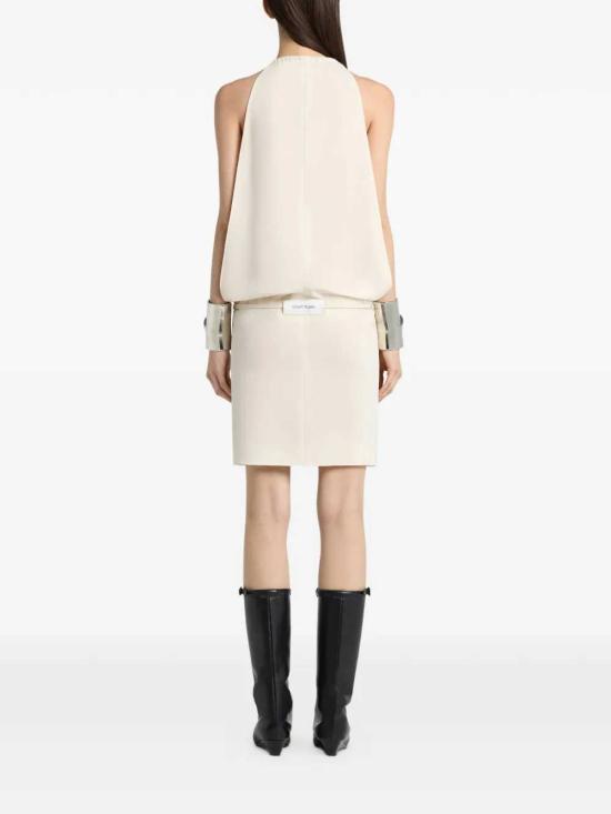 26SS 쿠레쥬 숏 원피스 226CRO875VI0071 HERITAGE WHITE 001 - COURREGES