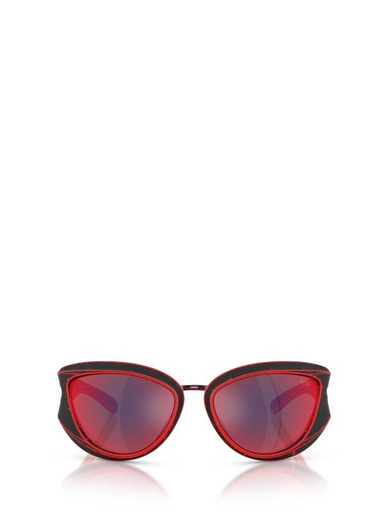 26FW 디젤 선글라스 DL3007U 20096P BLACK BARRELLING RED